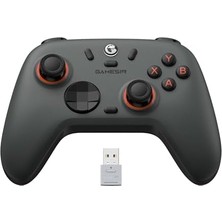Esmo Home 2 Lite Kablosuz Kontrol Cihazı, Hall Efektli Joysticks & Triggers, 2.4g & Wired 1000 Hz Polling Rate, Makro Back Butonları, Pc Gamepad Pc/switch/steam/ios/ ile Uyumlu (Gri)