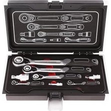 Esmo Home Cırcır Kol ve Adaptör Seti 8 Parça 1/2-1/4-3/8