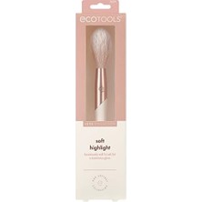 Esmo Home Luxe Yumuşak Vurgulayıcı Makyaj Yüz Pudrası Fırçası, Şeffaf, Aydınlık Parıltı, Üstün Kalite Makyaj Fırçası, Ultra Yumuşak, Sentetik Kıllar, Çevre Dostu Yüz Fırçası, Zulüm Içermez, 1 Adet