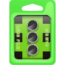 Ronanna Newface Samsung Galaxy S25 Plus Raze Metal Kamera Lens - Lacivert-Mavi