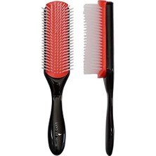 Esmo Home Land Of Myth - LOM1211 Styling Brush 9 Sıra Şekillendirme Fırçası Curly Girl Kıvırcık Kız Metodu Fırçası (Siyah)