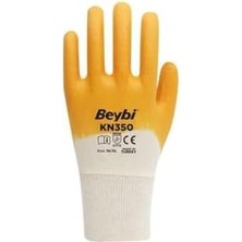 Esmo Home Beybi KN350 Nitril Sarı Iş Eldiveni 12 Çift - 10 Numara