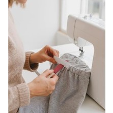 Esmo Home 2 cm Genişlikte Beyaz Esnek Lastik Şerit – 10 Metre Dikiş, Giyim ve El Sanatları Için Dayanıklı Elastik Bant