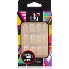 Esmo Home Takma Tırnak Doğal 24'lü French 11 (1 x 24 Adet)