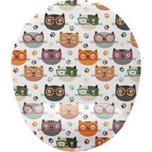Esmo Home Kedi Desenli Bilek Destekli Mouse Pad