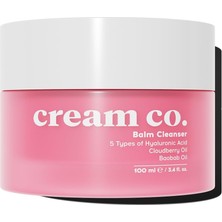 Esmo Home Cream Co. Yağ Bazlı Balm Yüz Makyaj Temizleyici, Aydınlatıcı Nemlendirici, Hyaluronik Asit, 100 ml