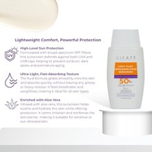 Esmo Home Licape Yüksek Koruma Suya Dayanıklı 50 Spf Likit Güneş Kremi – Tüm Cilt Tiplerine Uygun, Hafif ve Hızla Emilen Güneş Koruyucu – Uva/uvb Koruması ile Nemlendirici Formül – 50 ml