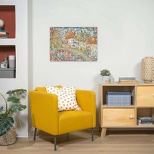 Esmo Home , 1000P Puzzle Çiçekli Mantar Evler, Yetişkin Puzzle