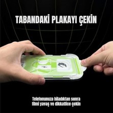 Esmo Home Ile Uyumlu Hizalama Aparatlı ve Takılırken Cam Altında Toz Bırakmaz Darbelere Karşı Ekstra Güçlü Ekran Koruyucu Cam (17)