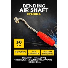 Esmo Home Hava Jakı, Hortum Girişli, Endüstriyel, Kompresör Uyumlu, Metal Gövdeli, Dayanıklı Yapı, Profesyonel, Hava Bağlantı Aparatı, 30 Cm, EHJ004