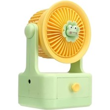 Esmo Home Çekmeceli Mini Masaüstü Fan Vantilatör
