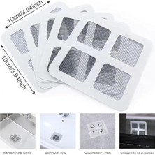 Esmo Home 20 Adet Duş ve Lavabo Gider Süzgeci, Saç Tutucu Akıllı File Tasarım, Tıkanma Önleyici Hijyenik Kullan At Gider Koruyucu, Banyo, Mutfak, Balkon Için Çok Amaçlı Pratik Çözüm