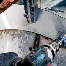 Esmo Home 1 x Pro Sheet Metal Power Plus Delikli Testere (Paslanmaz Çelik Levhalar, Çelik Levhalar, Ø 27 Mm, Profesyonel Aksesuar Döner Matkap/sürücü)