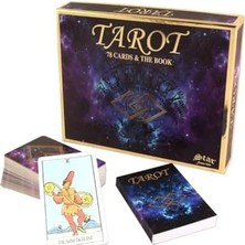 Esmo Home Star Oyun Aletleri Tarot Oyun Kartı (Taslama Kutu)