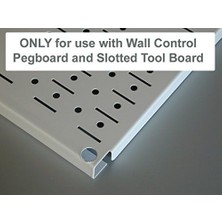 Esmo Home Control KT-400-WRK B Yarıklı Alet Kartı Iş Istasyonu Aksesuar Kiti Yalnızca Control Pegboard Için, Siyah