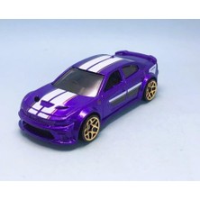Esmo Home - '20 Dodge Charger Hellcat - O Zaman ve Şimdi 7/10 - HKJ45 - Kısa Kart - Mor Metalik - Srt - Mattel 2023