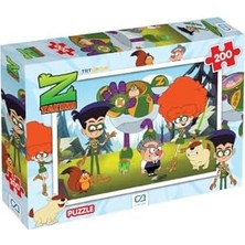 Esmo Home Z-Takımı Lisanslı 200 Parça 33X48CM Çocuk Puzzle Yapboz