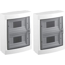 Esmo Home 16LI Sıva Üstü Sigorta Kutusu (2 Paketi)