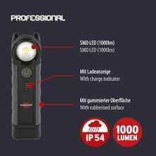 Esmo Home Profesyonel Serisi 1000 Lümen Mıknatıslı 12 Saat Kullanım IP54 Lisanslı Hareketli LED El Feneri