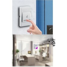 Esmo Home Pilli Uzaktan Kumandalı Zil Seti - Kablosuz Kapı Zili 36 Melodi
