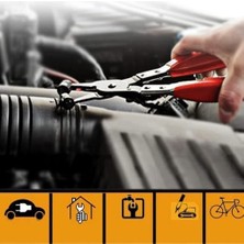 Esmo Home Hortum Kelepçe Pensesi Düz Boyun – Otomotiv Hortum Kelepçesi Sökme Takma Aparatı – Yaylı Kilitli Mekanizma – Araç Radyatör, Yakıt, Su Hortumu Kelepçe Sökücü El Aleti