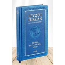 Esmo Home Feyzü'l Furkan Tefsirli Kur'an-I Kerim Meali (Sempatik Cep Boy - Tefsirli Meal - Ciltli) - Lacivert