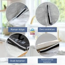 Esmo Home Çok Amaçlı Ince Detay Temizlik Fırçası | Derz Arası, Lavabo, Mutfak ve Banyo Köşe Temizlik Fırçası | Sert Kıllı, Ergonomik Saplı, Kompakt ve Dayanıklı Yapı
