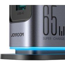 Esmo Home 65W Gan Çok Portlu Şarj Istasyonu, 4 Usb-A Portu, 2 Usb-C Portu, 1,5 M Kablo