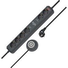 Esmo Home Eco- Güvenlik Anahtarlı 6'lı Uzatma Priz