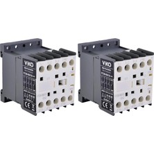 Esmo Home Vtcm-06/01/s Mini Kontaktör 6A 1nc 230V Bobinli (2 Paketi)