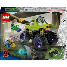 Esmo Home ǀ Hulk Kamyonu, Thanos'a Karşı 76312-7 Yaş ve Üzeri Çocuklar Için Süper Kahraman Içeren Yaratıcı Oyuncak Yapım Seti (229 Parça)