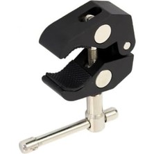 Esmo Home Evrensel Metal Yengeç Kelepçe - Fotoğraf Ekipmanı Için Güçlü Sabitleme ve Ayar Kol Braketi, Boru Kelepçesi, Profesyonel Fotoğrafçılık, Video Çekim Destekli | ZR1227