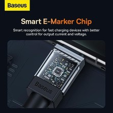 Esmo Home Coolplay Serisi Hızlı Şarj Kablosu Type-C To Type-C 100W, 1m, Turuncu