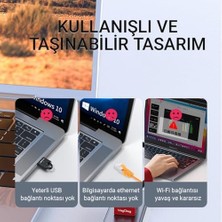 Esmo Home USB 2.0 To 100MBPS Ethernet Çevirici ve 3 Portlu USB Hub Çoklayıcı
