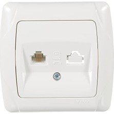 Esmo Home Carmen Beyaz Tekli Nümeris Cat3 A.opp