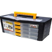 Esmo Home Super Bag 4'lü Organizerli Çekmece Kutu - ASR-2058
