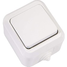 Esmo Home IP44 Deviatör (Soketli), Beyaz