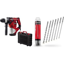 Esmo Home Tc-Rh 1600, Kırıcı Delici + Sds Plus Uç Seti 7 Parça, 6-14/210 mm