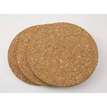 Esmo Home Heat 3'lü Set Mantar Tencere Altlığı 19 cm Çapında Mantar Altlık