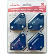 Esmo Home Wonder Manyetik Kaynak Tutucu, 4'lü Set, 4,53 kg