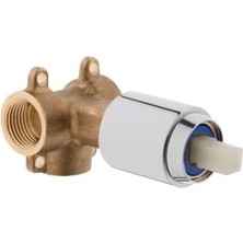 Esmo Home A41445 Stop Valf Mix Sıva Altı Grubu, Krom