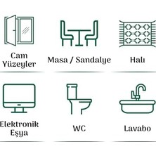 Esmo Home Beyaz Sabun Katkılı Yüzey Temizlik Havlusu 3X70 (210 Yaprak)
