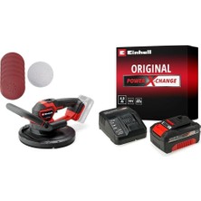 Esmo Home Tp-Dws 18/225 Li Bl - Solo, Akülü Alçıpan Zımpara + 18V 4,0 Ah Pxc Starter Kit, Akü & Şarj Cihazı