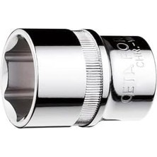 Esmo Home Form 1/2" Sürücü 6 Noktalı Soket 32 mm - Gümüş