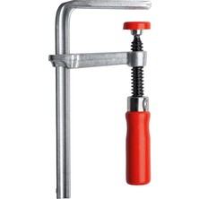 Esmo Home Bessey GTR16B6 Tüm Çelik Masa Kelepçesi 6 5/16 Inç Kapasite x 2 5/16 Inç Boğaz Derinliği ve 181 kg Sıkıştırma Kuvveti, Kırmızı/gümüş