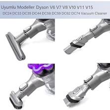 Esmo Home Popüler V15,V11, V10, V8 V6 V7 Dik Süpürge Uyumlu Fırça Aksesuar Seti