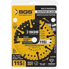 Esmo Home Sgs Çok Amaçlı Kesme Diski, Multi-Material, 115 Mm, SGS2360