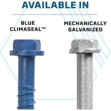 Esmo Home Grk 11420 Tapcon Vida Çapaları 1,27 cm x 4 Inç, (Paket Başına 10 Adet)