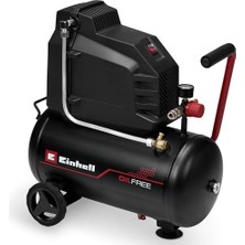 Esmo Home Kompresör Tc-Ac 190/24/8 I Of (1.100 W, Maks. 8 Bar, 24 L Tank, 190 L/m Emiş Kapasitesi, Yağsız, Az Bakım Gerektiren, Basınç Göstergesi, Basınç Regülatörü)