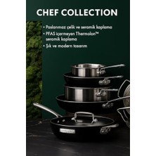 Esmo Home Greenpan Chef’s Collection 11 Parça Pişirme Seti – THERMOLON™ Seramik Yapışmaz, Pfas’sız, Indüksiyon Uyumlu, Fırında Kullanılabilir